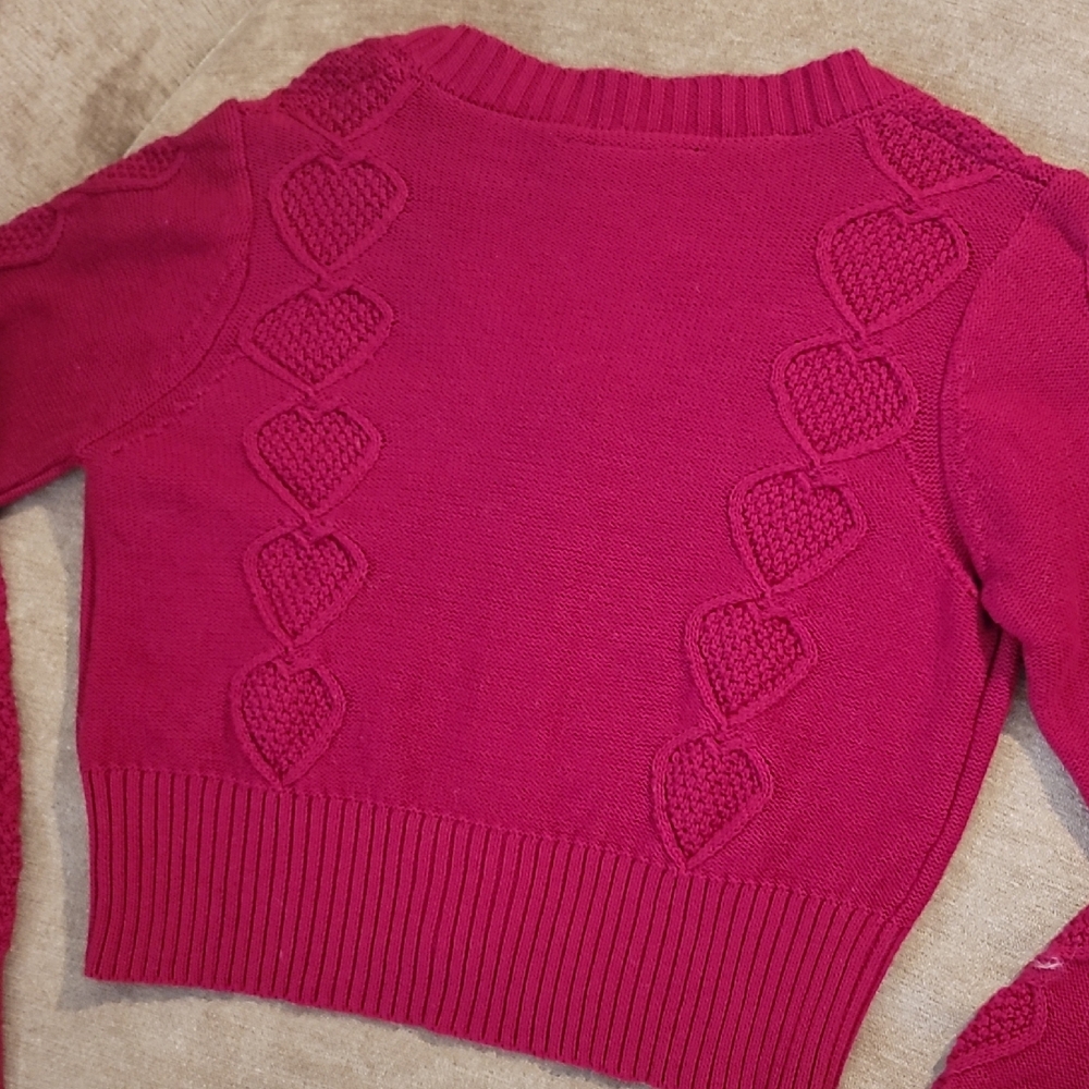 Voodoo Vixen Heart Knit Cardigan - Picture 12 of 16